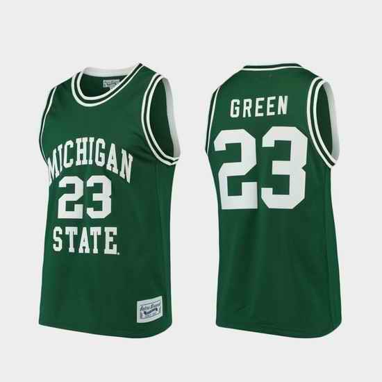 Men Michigan State Spartans Draymond Green Alumni Limited Green College Basketball Jersey